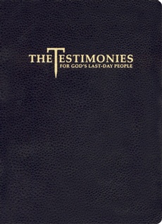 [RP2063] Testimonies for The Church vol 1-9 (Genuine Top-grain Leather Black)